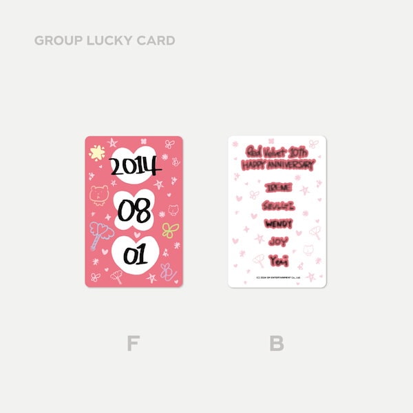 Qoo10] [公式] Red Velvet 10TH