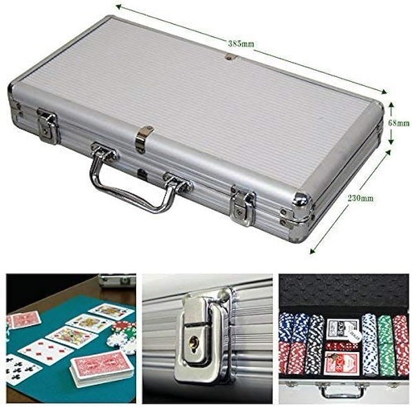 Qoo10] 本格仕様 チップ300枚 トランプカード