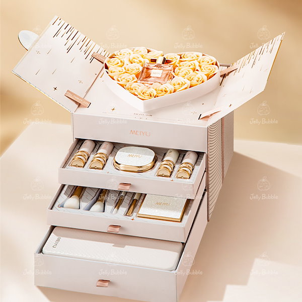 Qoo10] YOULIYOULA 化粧箱 コスメセット アイシャドウ/ 口