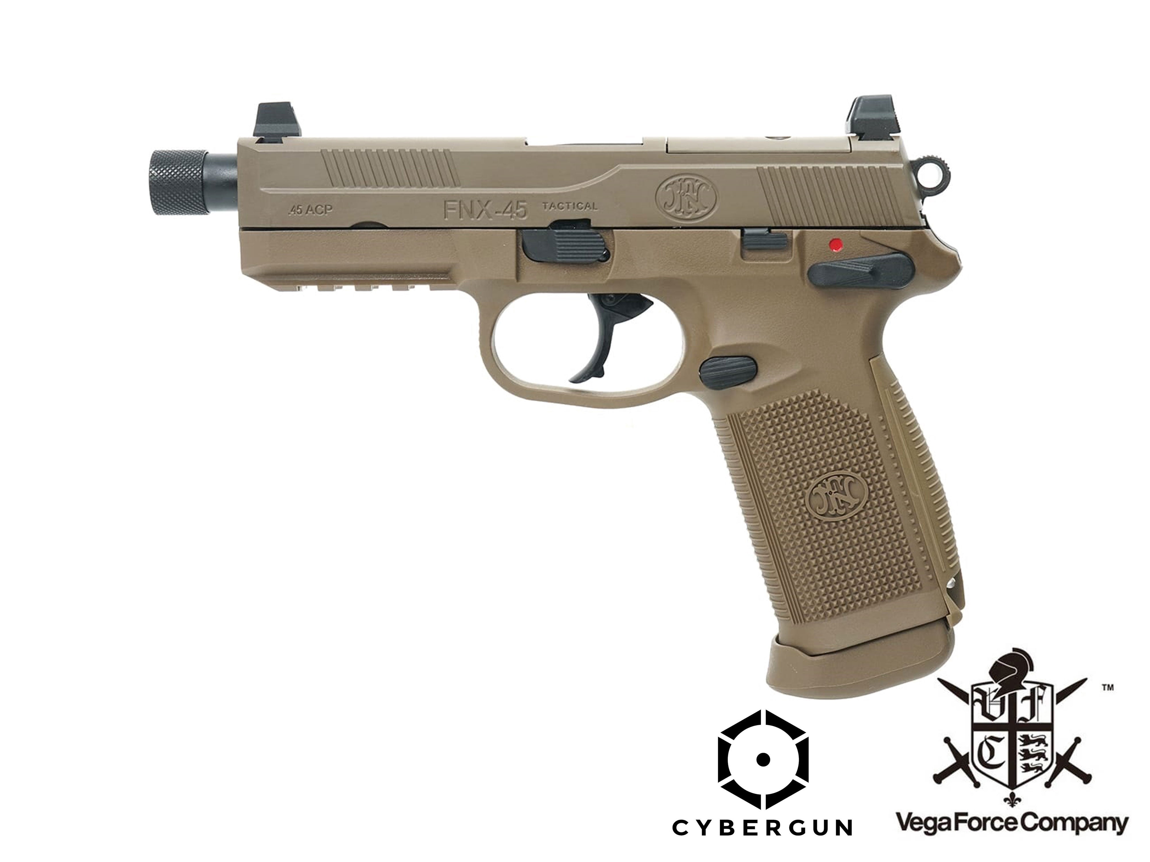 CYBERGUN | FN Herstal Licensed VFC FNX-45タクティカル ガスブロー