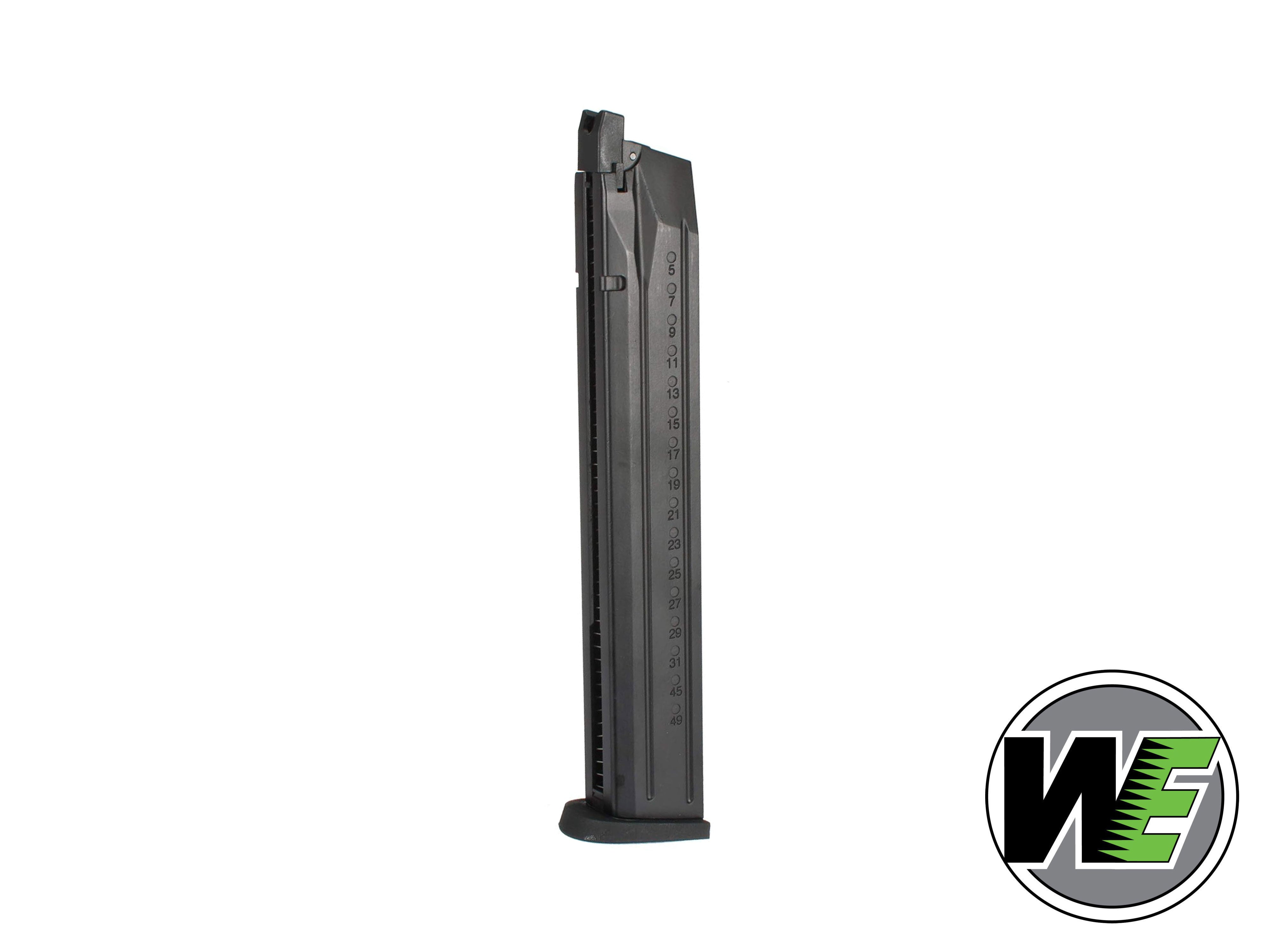 WE M&P 9 ガスブローバック用 50発 スペアロングマガジン. – GD6-JP