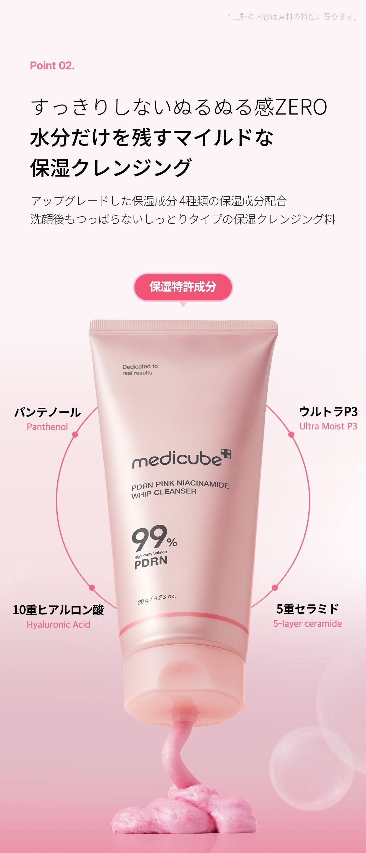 PDRNピンクホイップクレンザー – MEDICUBEオンラインショップ