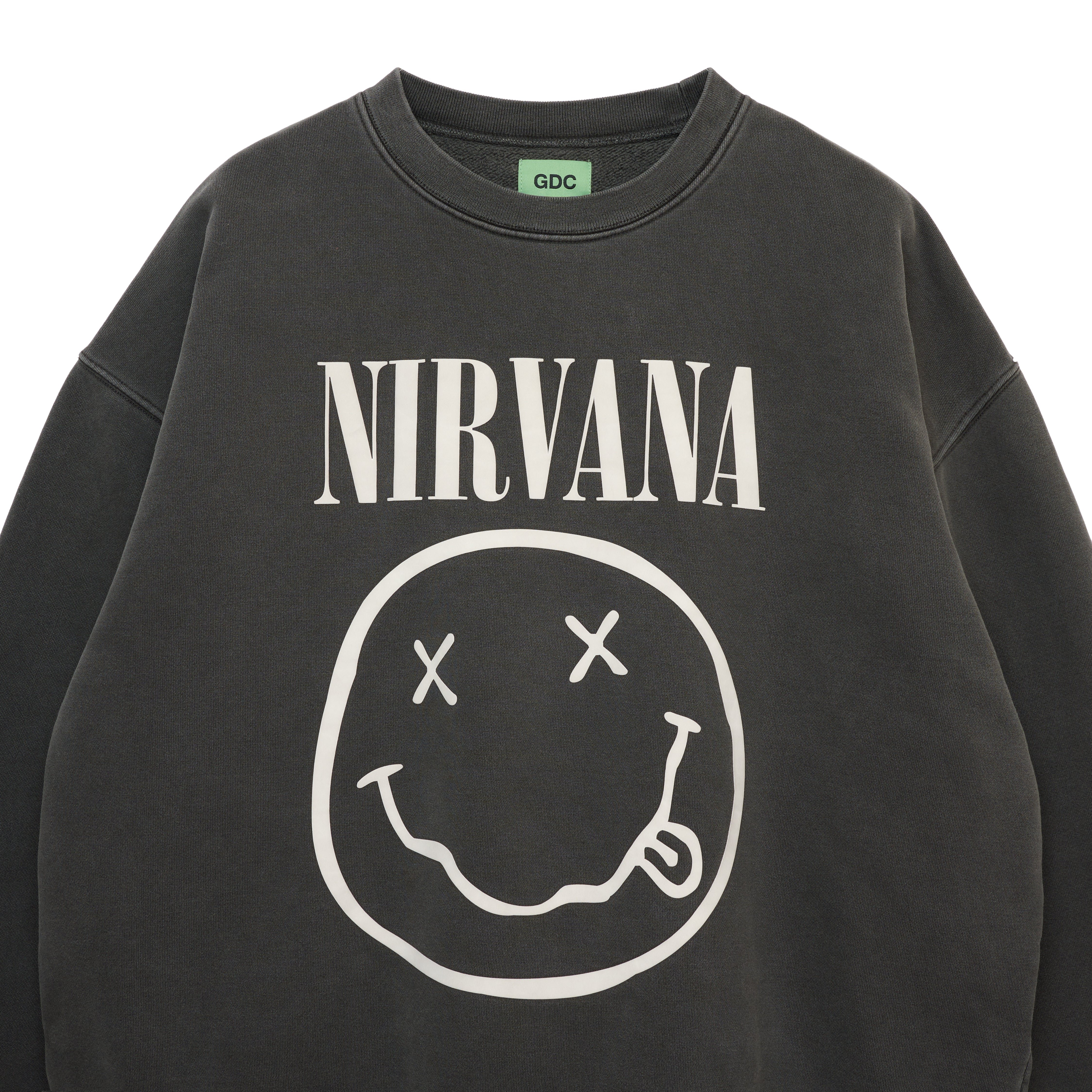 NIRVANA×GDC collabo】crew sweat