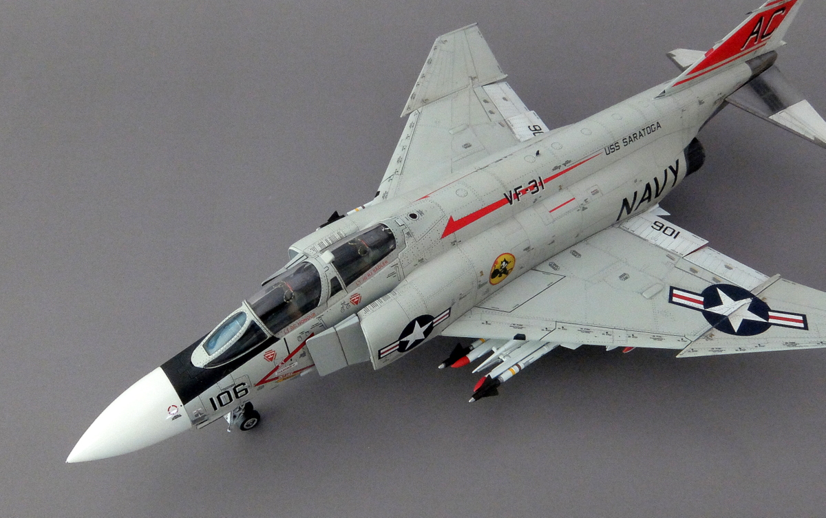 U.S. NAVY F-4J, VF-31 “Tomcatters”｜God Dwells in Small Things