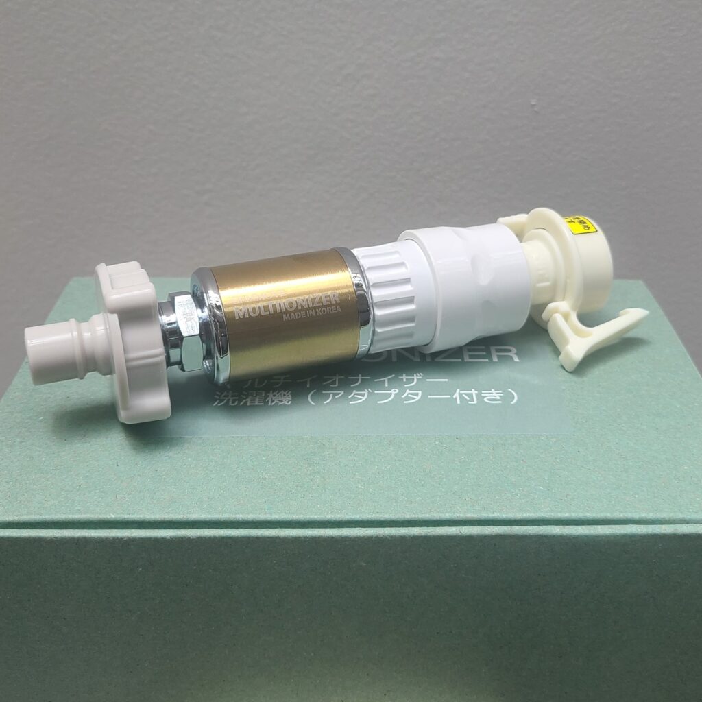 新製品「マルチイオナイザー 洗濯機用(アダプター付き)」販売開始のご