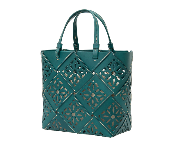 サスカットバスケット 手提げバッグ M｜商品一覧 | 革財布、バッグの