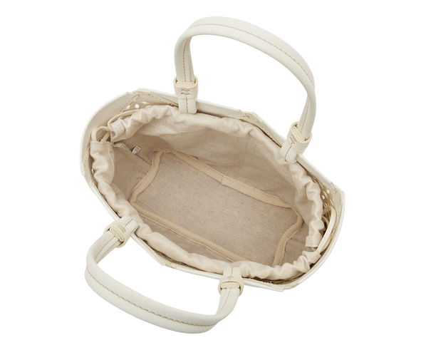 サスカットバスケット手提げバッグ S｜商品一覧 | 革財布、バッグの