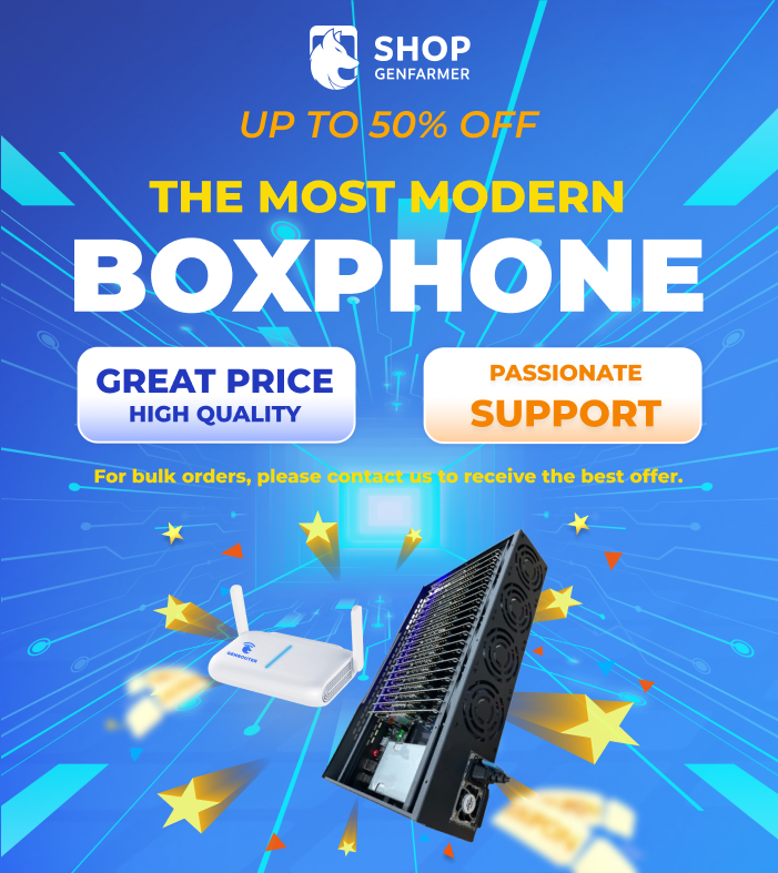 Box Phone Farm - GenFarmer Shop