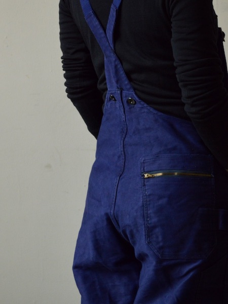 French Vintage Moleskin Overalls | genre