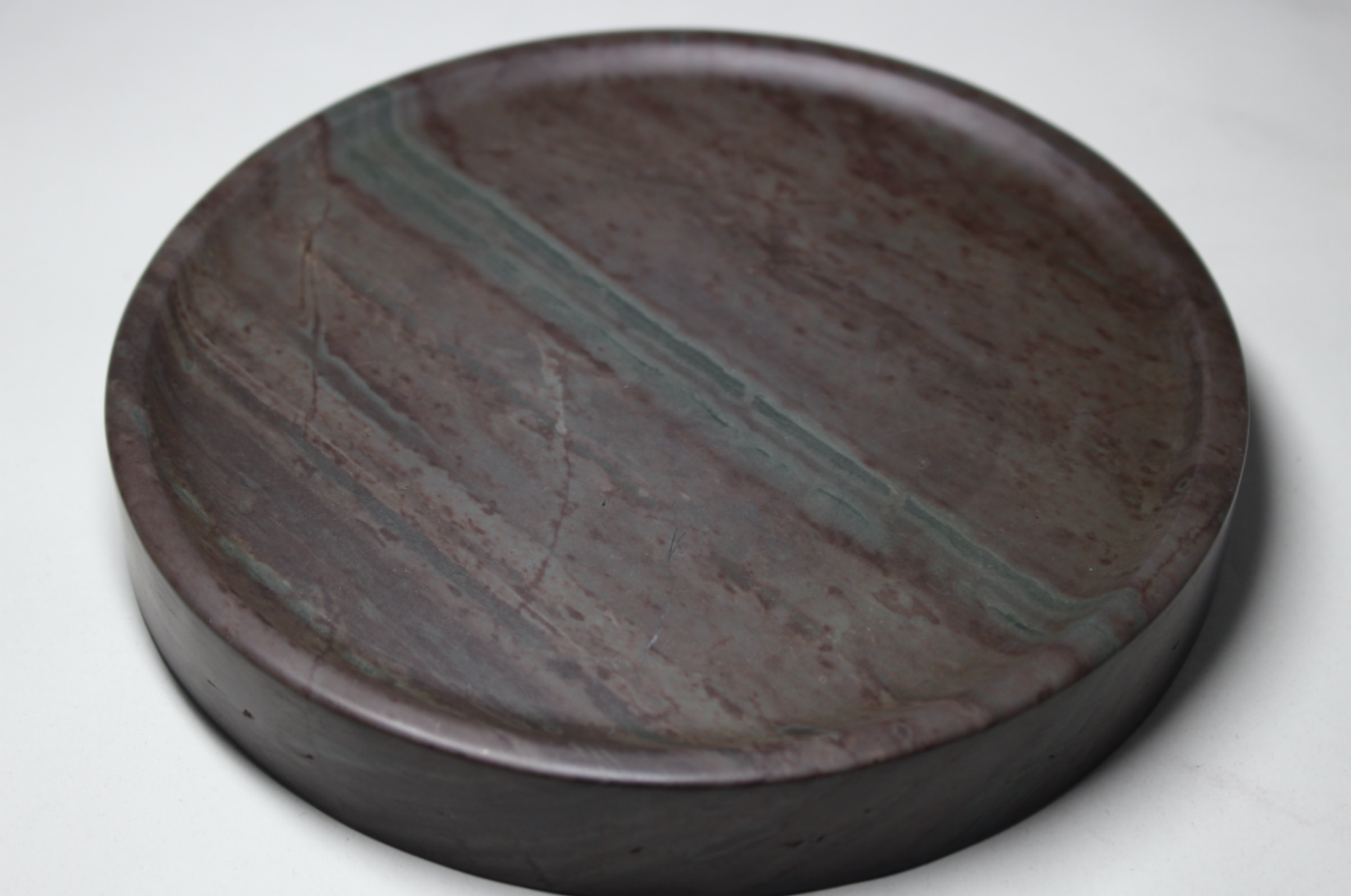 未使用 箱付き 赤間硯 赤間紫金石 昭竜山作 大型 2026年最新】赤間紫金