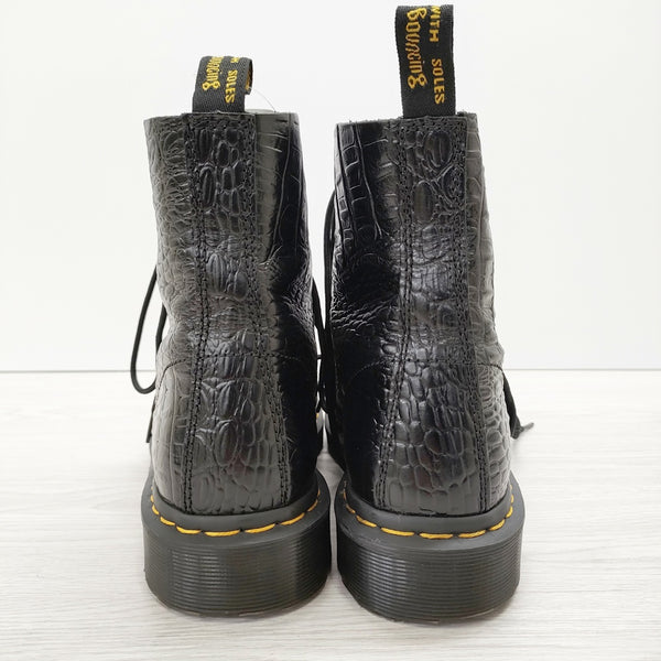 Dr.Martens クロコダイル型押し 8ホール サイズUK6 AW006 KV 09 S
