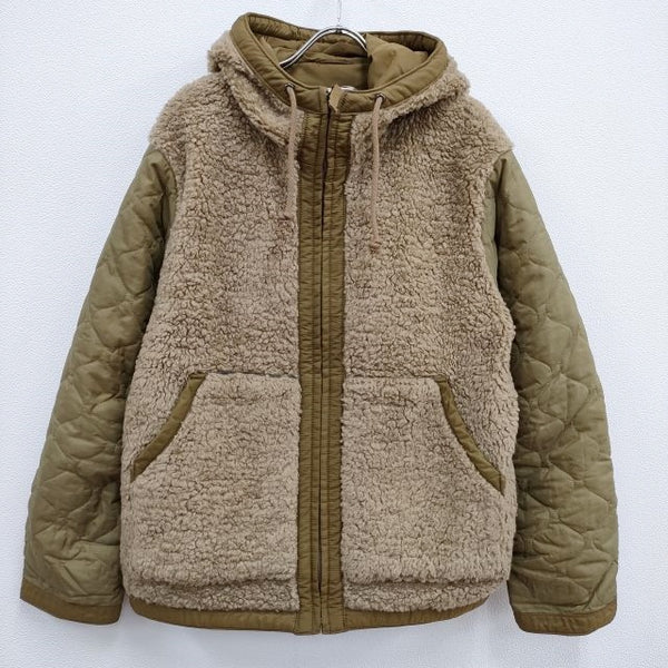 45R/45rpm ボア×ナイロンのフーディ 定価70400円 サイズ2 ジャケット