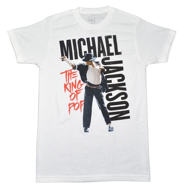 MICHAEL JACKSON King Of Pop Tシャツ | GEEKHEAD