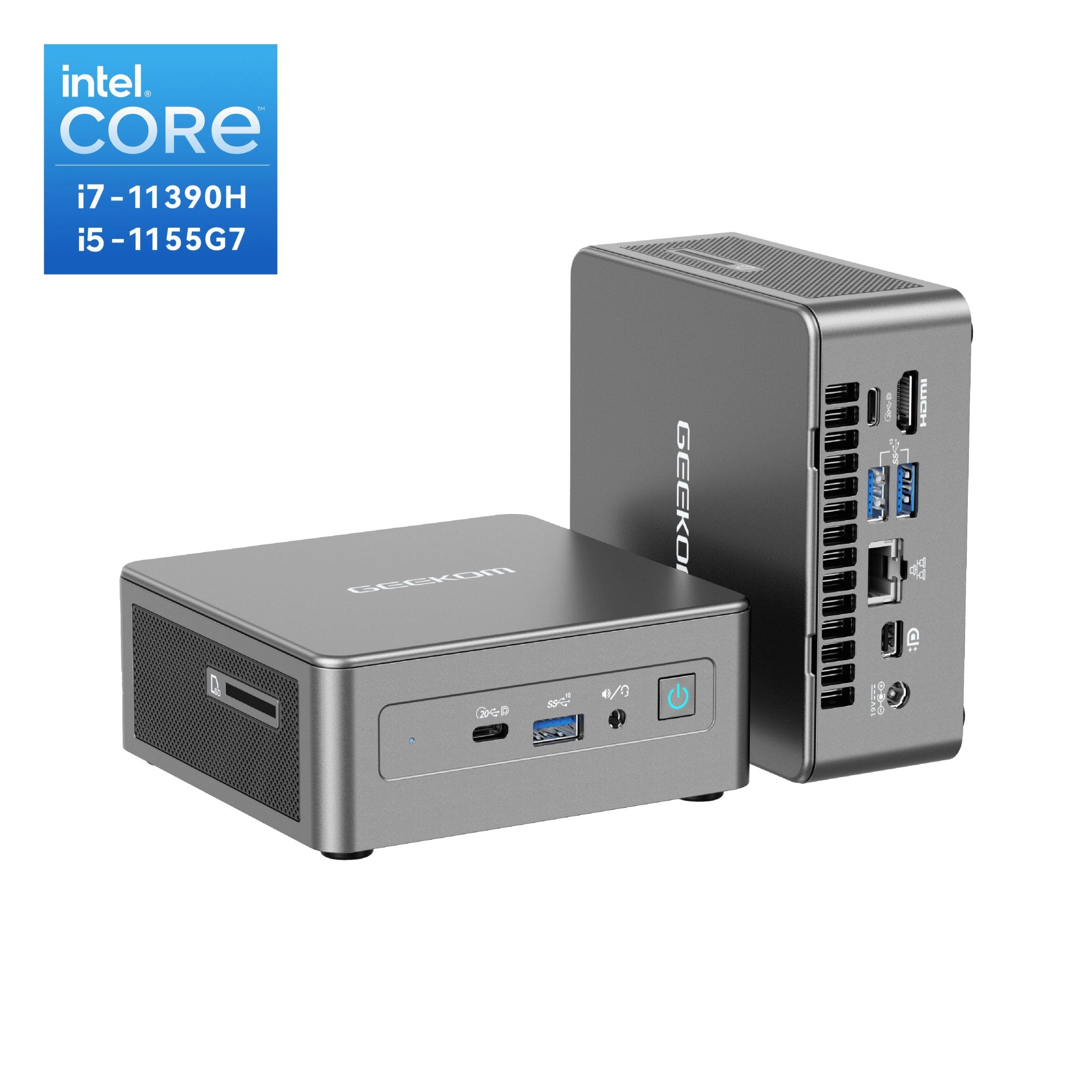 GEEKOM Mini IT11ミニPC| Intel 11世代i7 & Windows 11 Pro | 高互換性