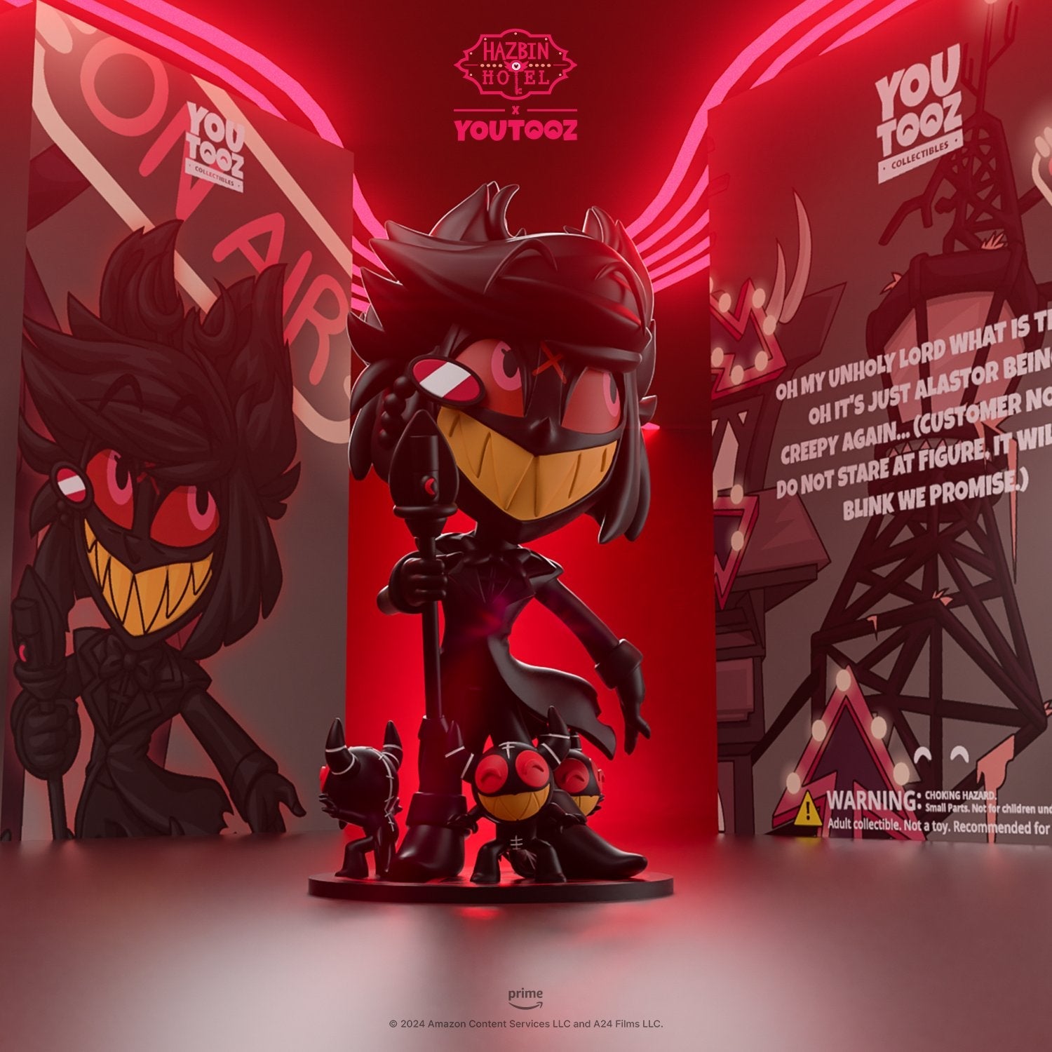 ラジオデーモンアラスター フィギュア ピン セット Youtooz Hazbin