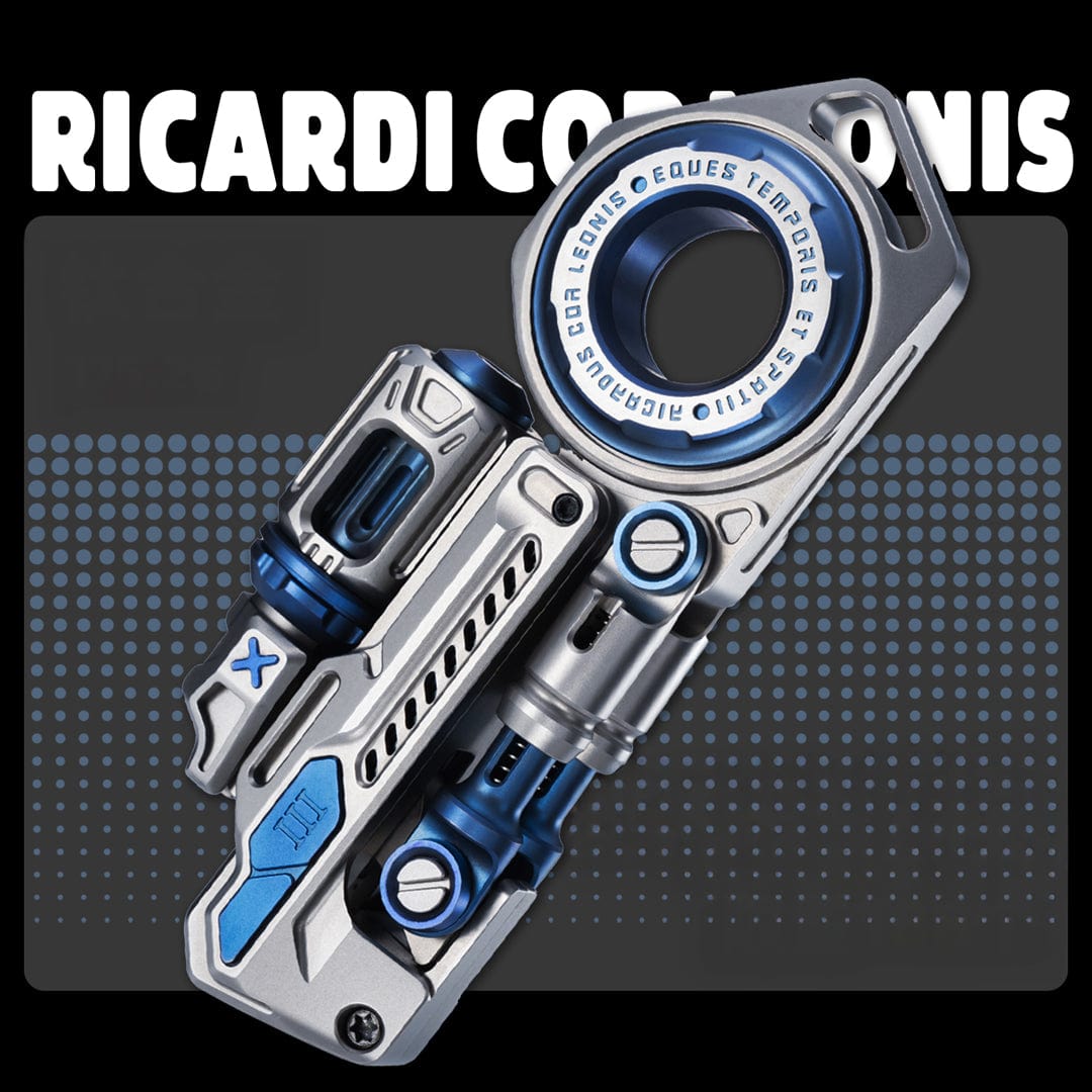 01 EDC, Time Knight 3.0, Fidget Slider, Composite Toy