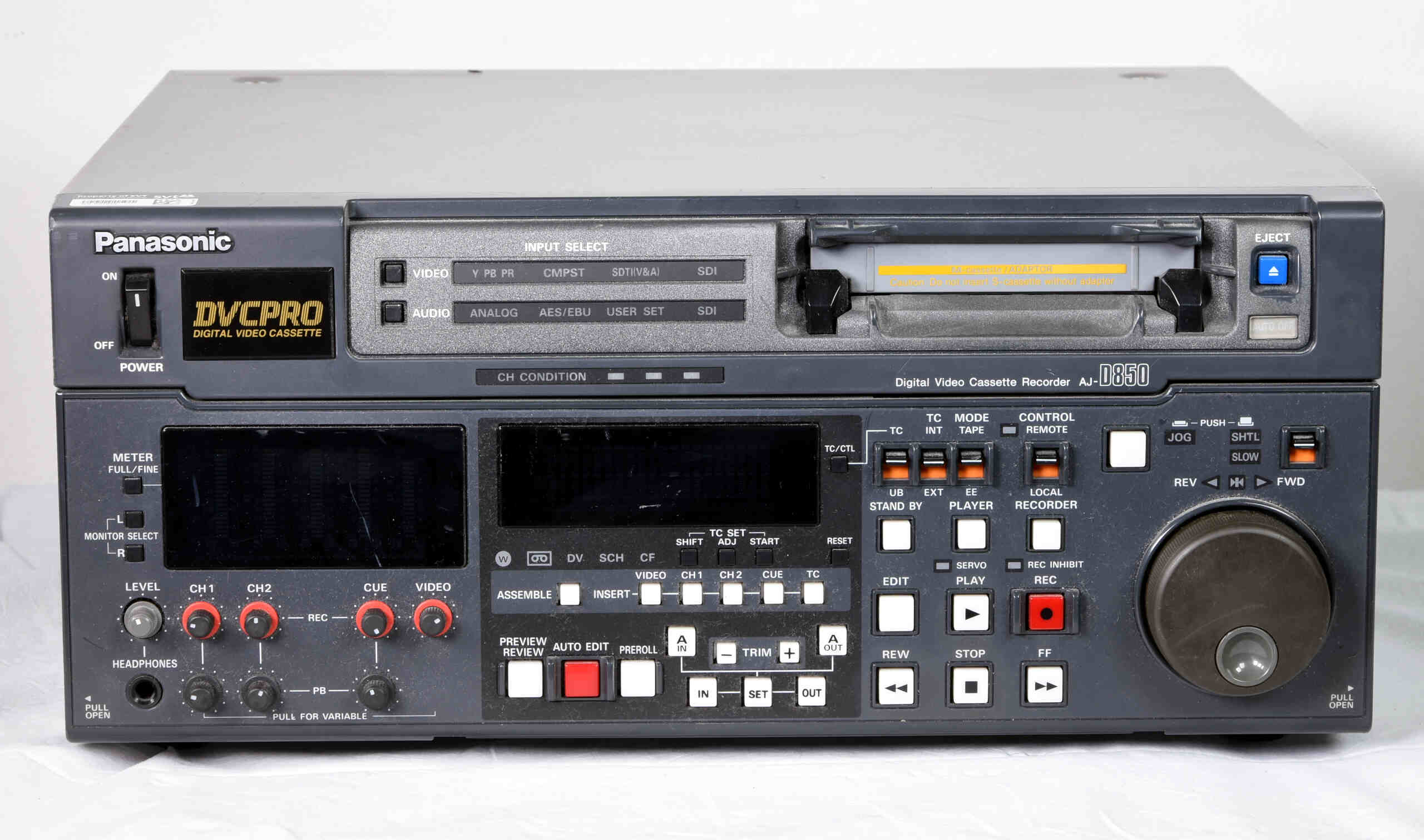 Panasonic AJ-D850 DVC Pro Recorder – Gearwise – AV & Stage Equipment