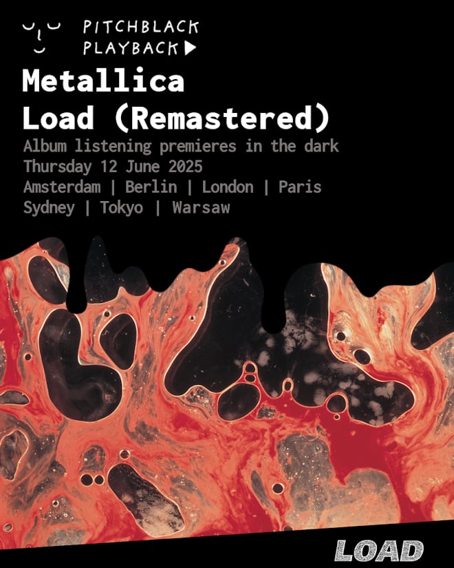 METALLICA、『Load』リマスター盤発売記念し109シネマズプレミアム新宿