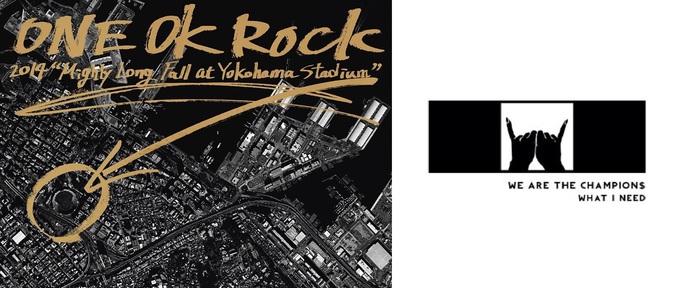 明日の注目のリリース】ONE OK ROCK、WE ARE THE CHAMPION$の2タイトル