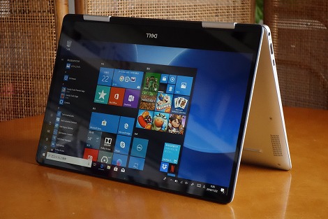 Inspiron 13 7000 2-in-1(7386)レビュー:スリム/コンパクトな13インチ2