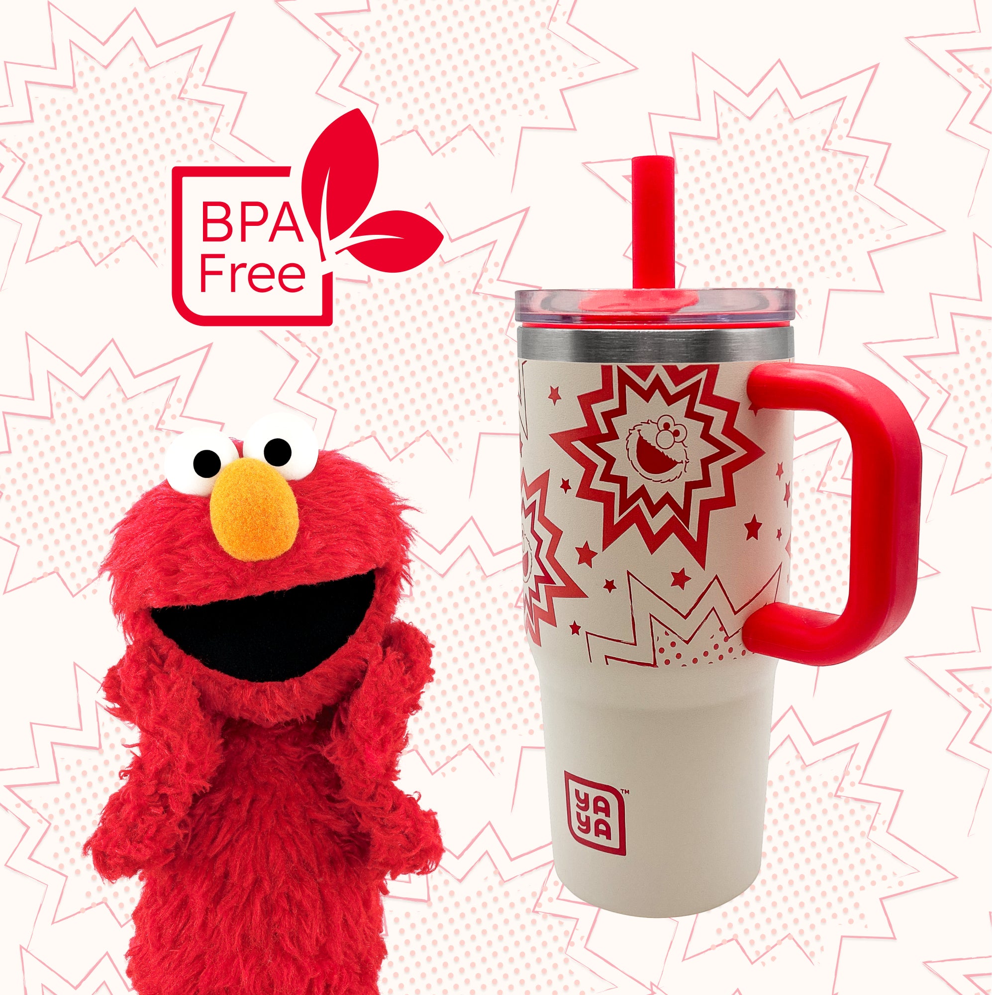 Sesame Street Elmo My First Travel Tumbler – YAYA