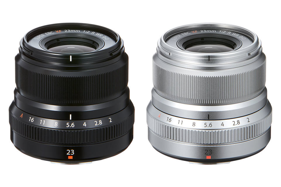 開放F2のコンパクトな広角レンズ「フジノンレンズ XF23mmF2 R WR