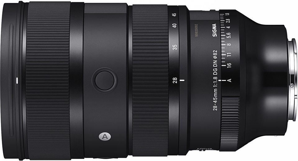 世界初！ フルサイズ用で開放F1.8通しの大口径ズームレンズ「SIGMA 28