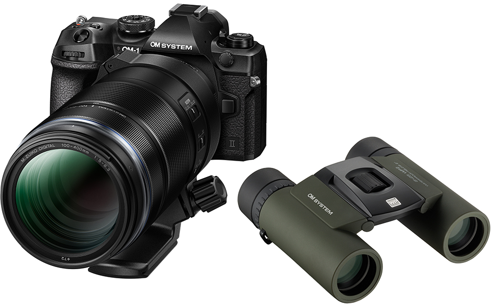 オリンパス 一眼レフ E-M1 望遠レンズ セット【②】 超望遠レンズ装着