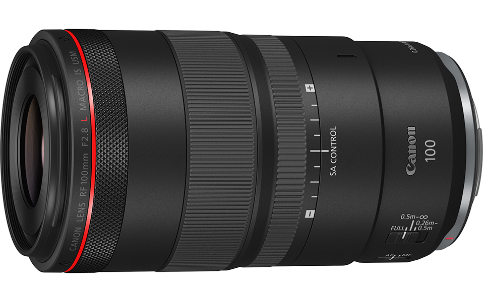 ボケ具合をコントロールできるキヤノンの中望遠マクロレンズ「RF100mm