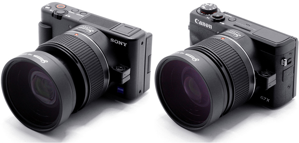 超広角撮影を可能にするコンデジ用のワイドコンバージョンレンズ「HD