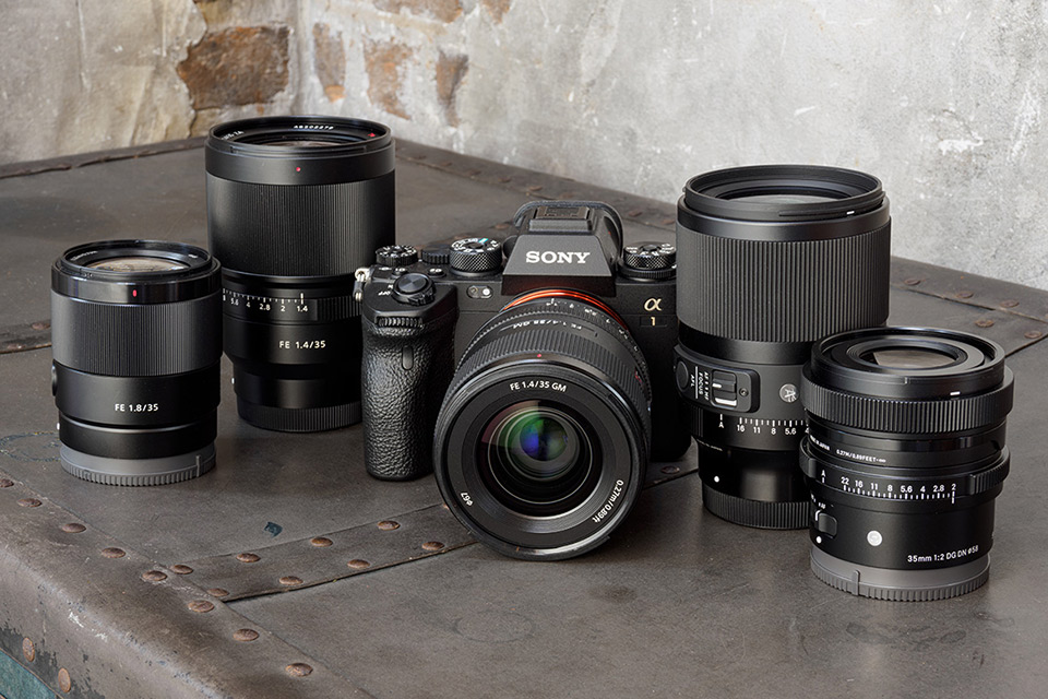 フルサイズEマウント大口径35mmレンズ5本を撮り比べ！ 解像力とボケを