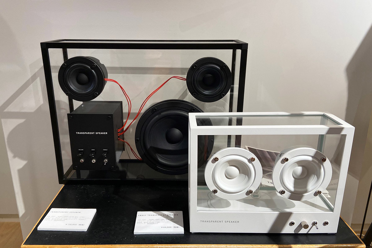 まるで現代アート! 美しすぎるスピーカー「TRANSPARENT SPEAKER」が