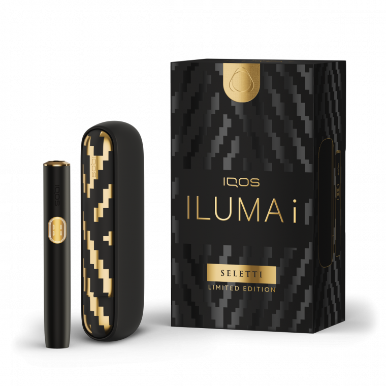 数量限定「IQOS ILUMA i セレッティ モデル」が登場。ジグザグ模様と