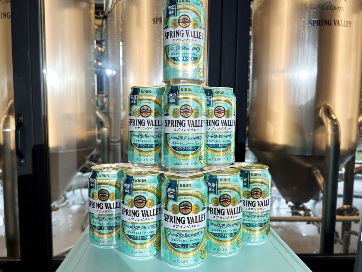 異例！「スプリングバレー サマークラフトエール＜香＞」が分割販売