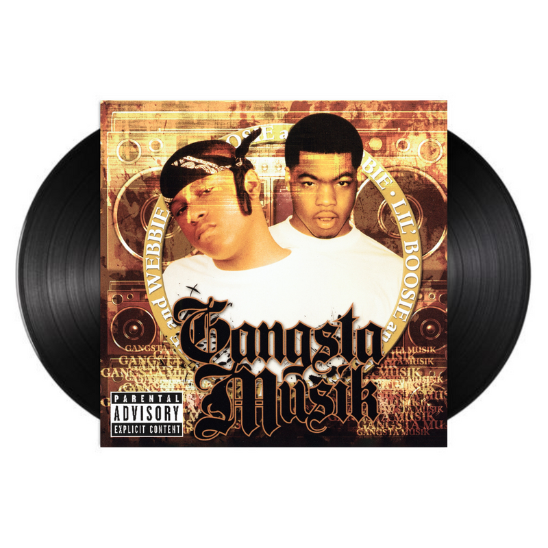 Lil Boosie & Webbie - Gangsta Musik (Vinyl 2xLP)