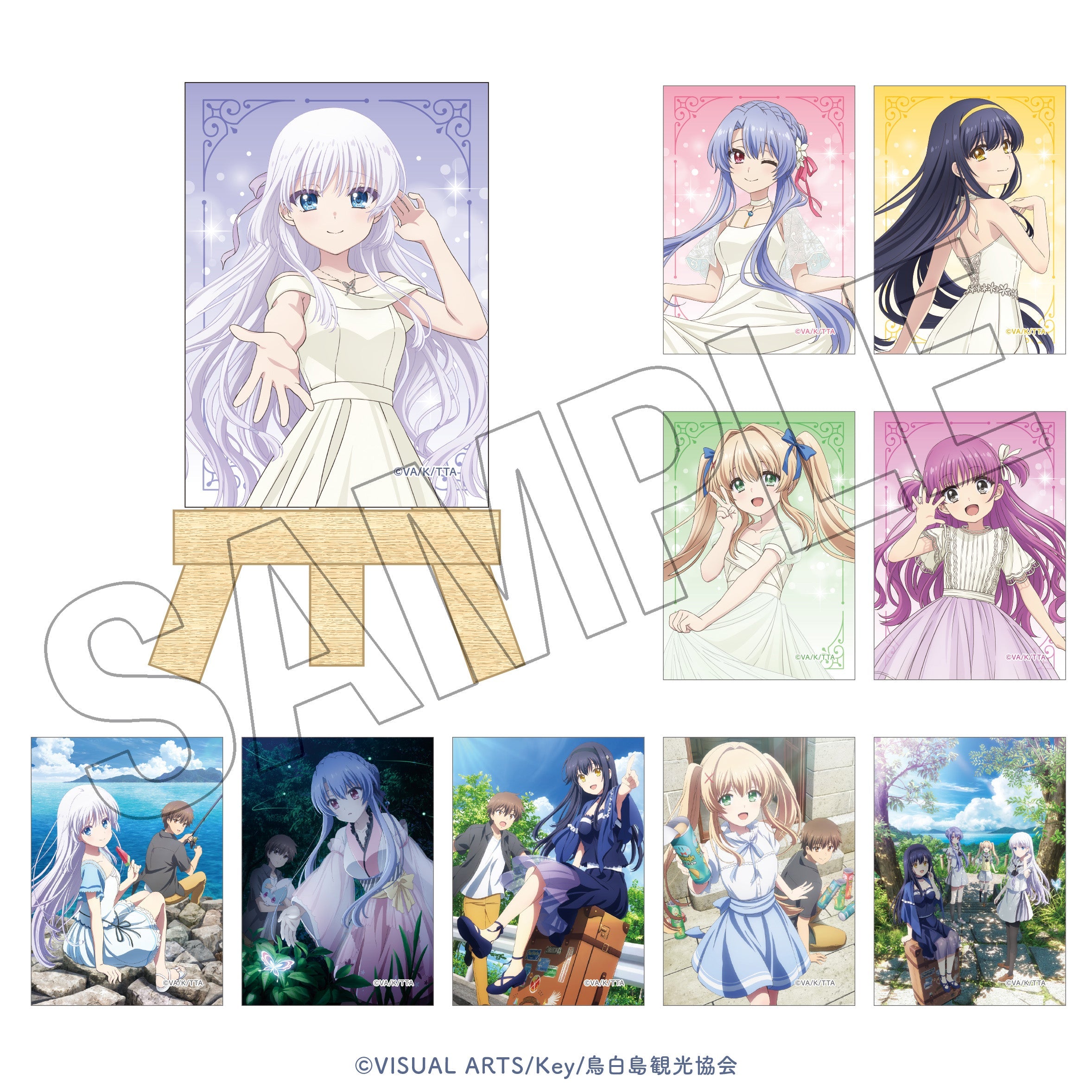 TVアニメ『Summer Pockets』展 トレーディングミニキャンバス