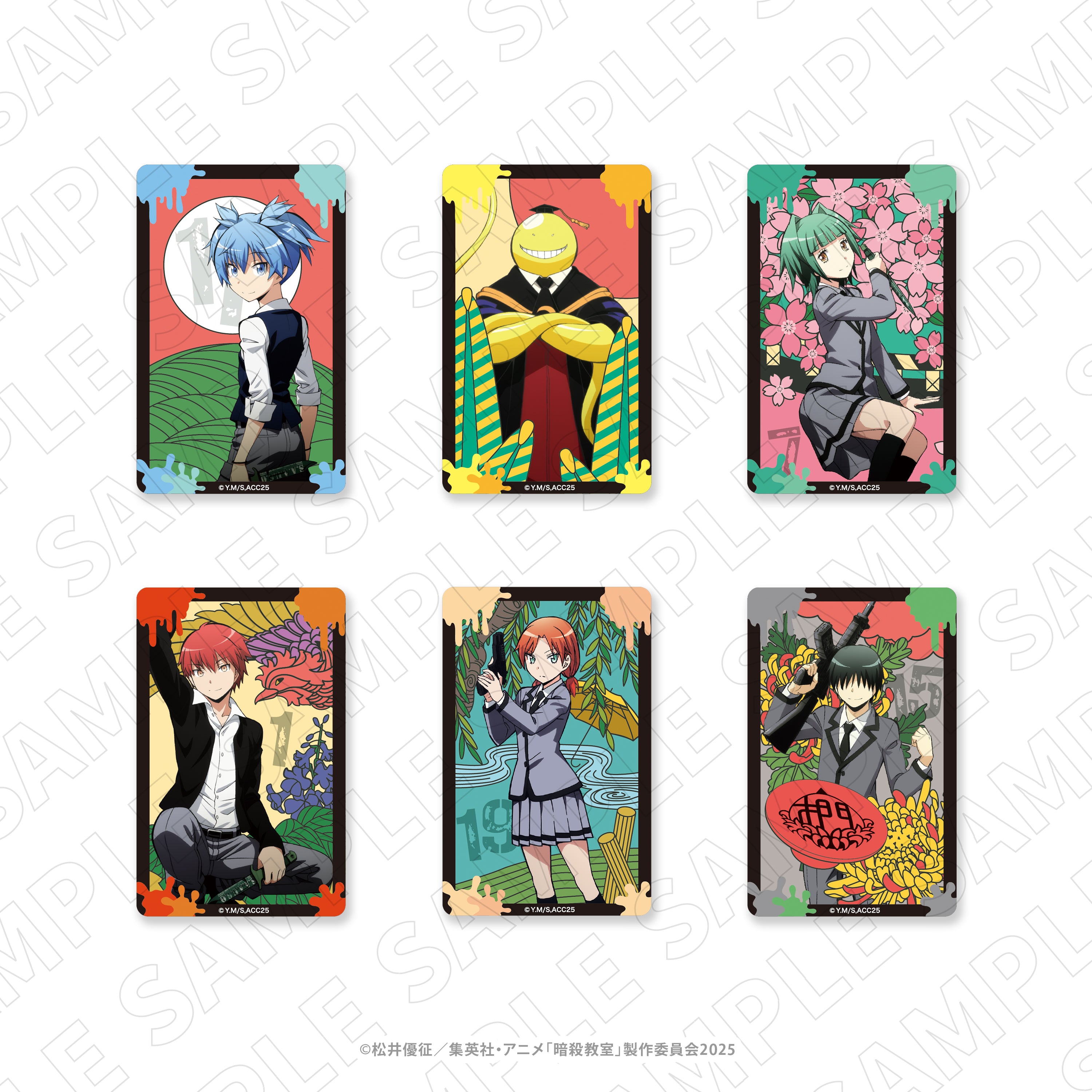 暗殺教室 トレーディングクリアカード – ゲツオシマート