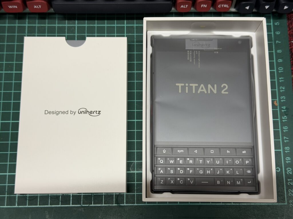 uniheltz 『TiTAN 2』開封レビュー | GERO_Matsuの日記GERO_Matsuの日記