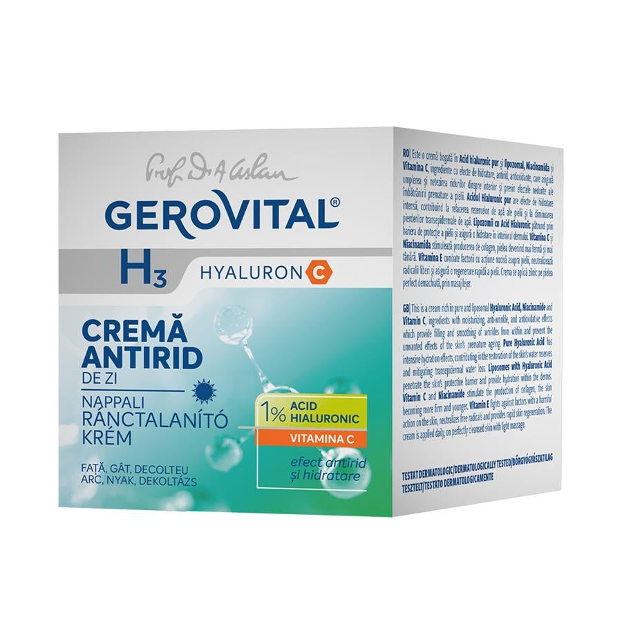 Gerovital H3 - Intensive Anti Wrinkle Cream (day care) – Gerovital