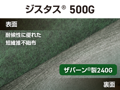 ジスタス®防草シート | 株式会社グリーンフィールド
