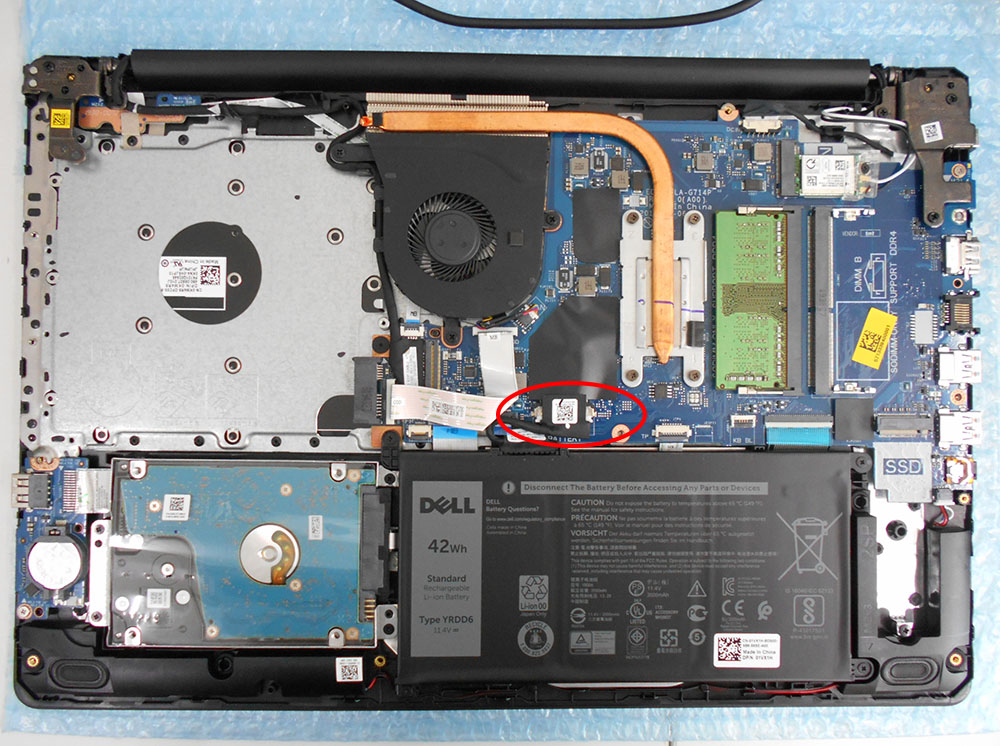 DELL Inspiron 3581 SSD換装・メモリー増設 | パソコンドック24 名古屋