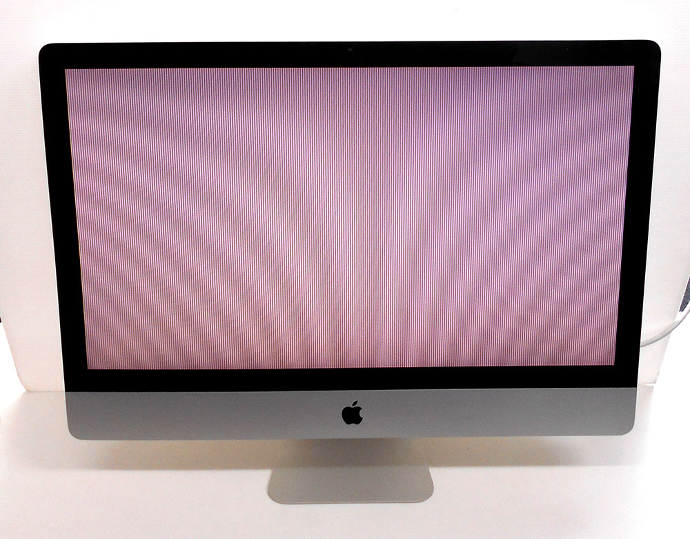iMac Mid 2010 27インチ ピンクの縦線で起動しない | パソコンドック24