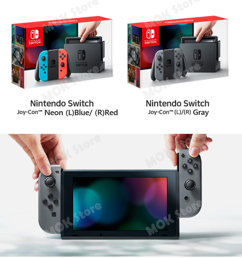 Nintendo Switch - 32GB Gray Console (with Gray Joy-Con) Wireless