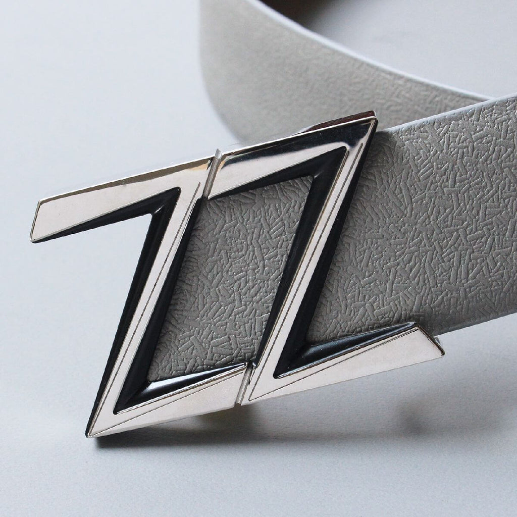 ZILLI／ジリー ベルト カーフレザー ZZバックル スターダストレザー