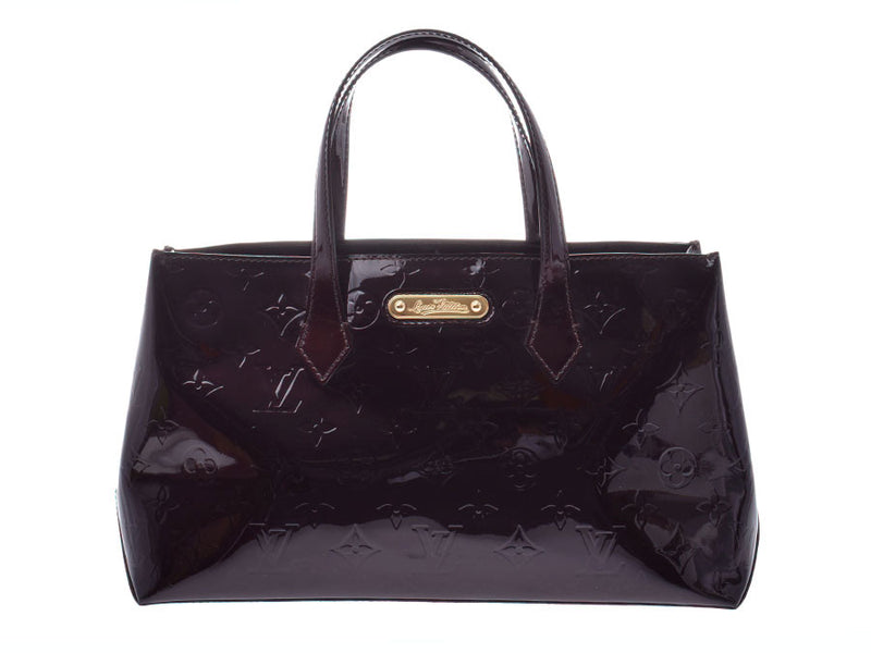 ルイヴィトン ヴェルニ ウィルシャーPM アマラント M93641 レディース