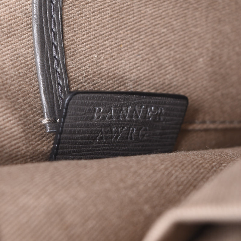 バリークラッチバッグ グレー メンズ カーフ セカンドバッグ BALLY