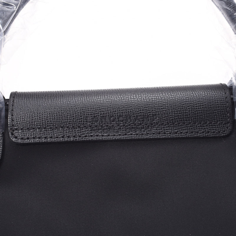 ロンシャンル プリアージュ ネオ 2WAYバッグ 黒 シルバー金具 ユニ