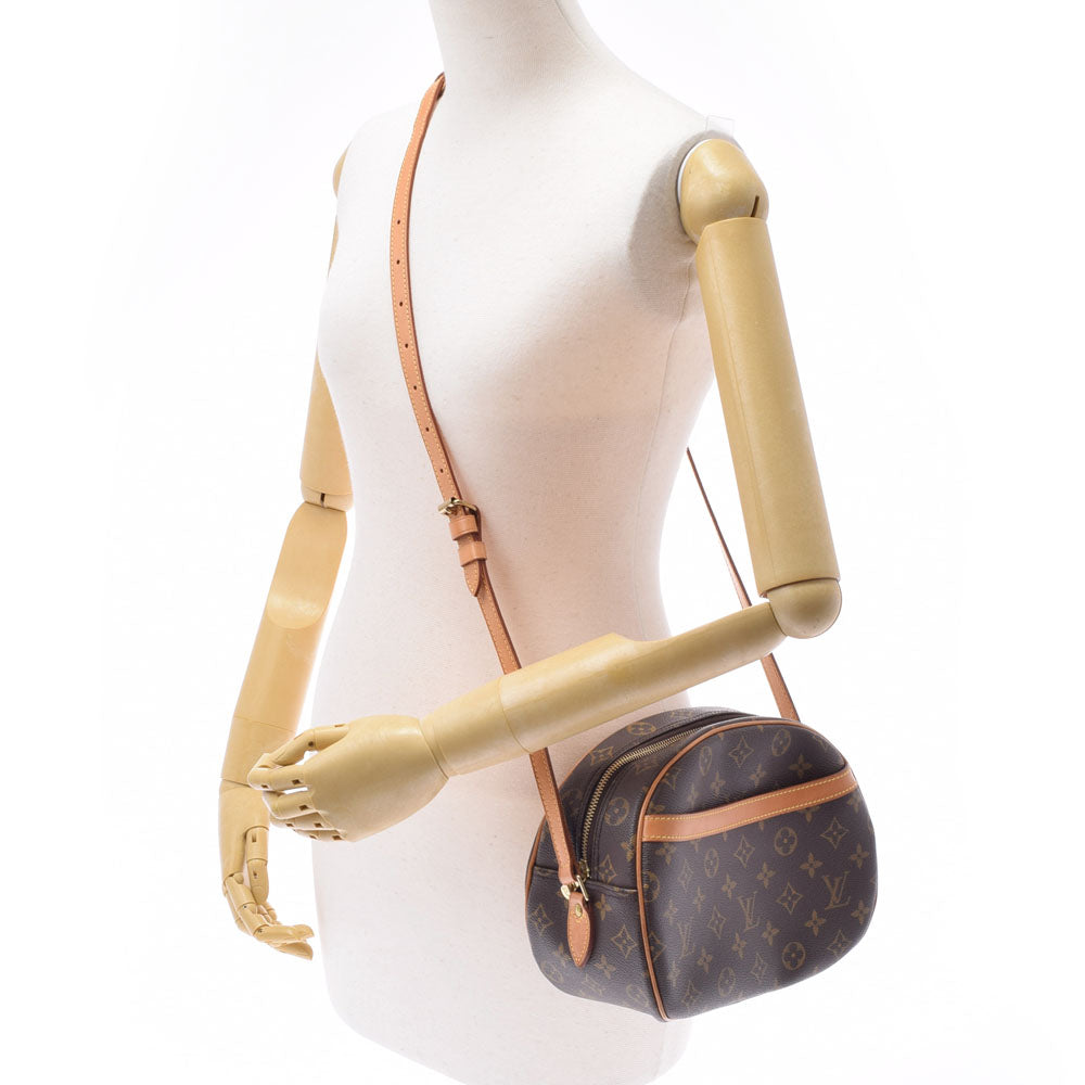 ルイヴィトンブロワ 14145 ブラウン レディース モノグラムキャンバス