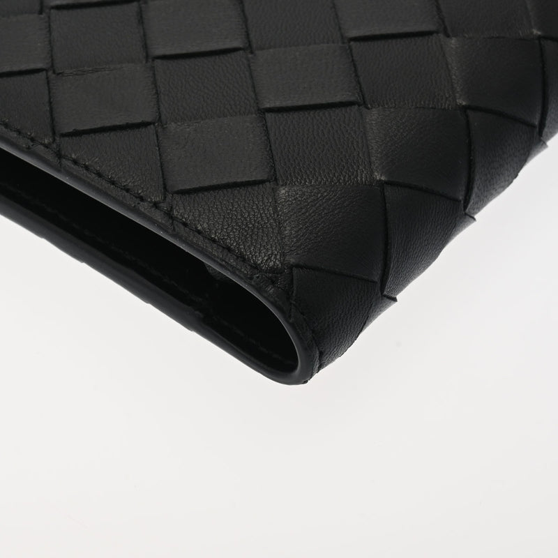 ボッテガヴェネタiPhone11 手帳型ケース イントレチャート 黒 ユニ