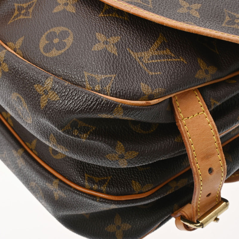 ルイヴィトンソミュール 30 14145 ブラウン レディース モノグラム